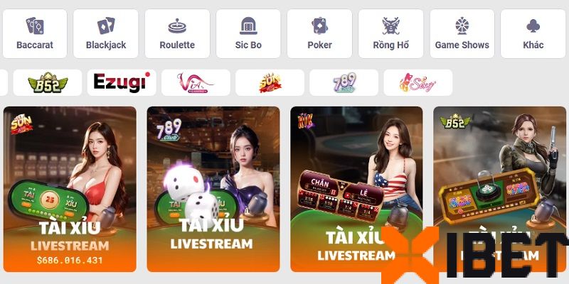 Tài xỉu livestream