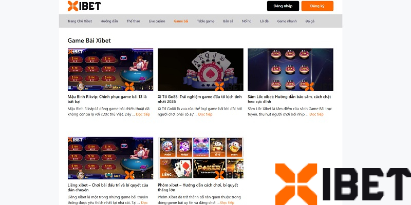 Game bài Xibet - Những điều thú vị mà bạn chưa biết